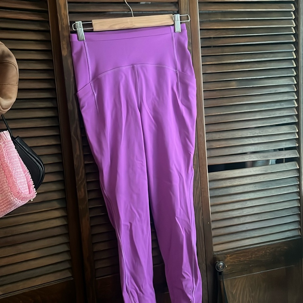 Purple lululemon leggings!